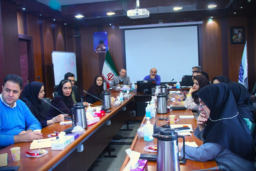 برگزاری جلسه کارشناسان مسئول با حضور مدیریت و معاونت شبکه بهداشت و درمان اسلامشهر 